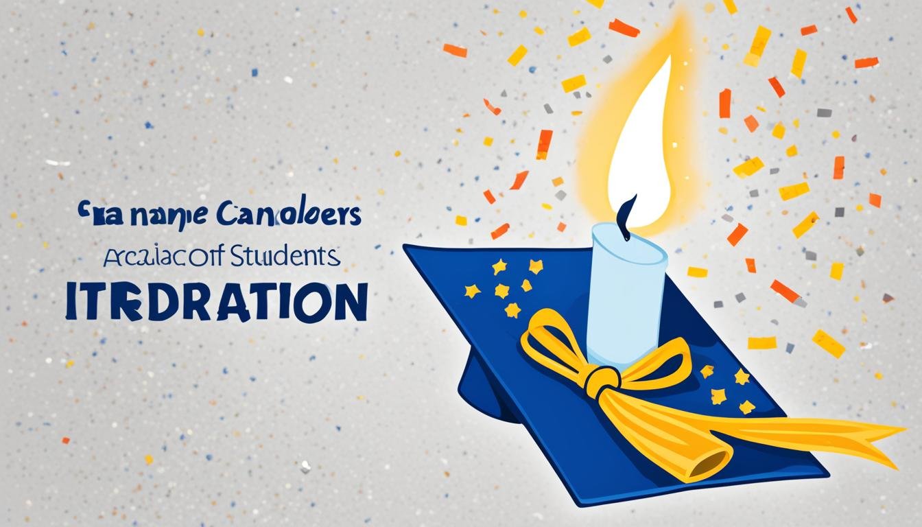 candle for student farewell